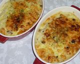 A picture of step 8 of Easy and Authentic Seafood Doria with Mushrooms.