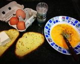 Foto del paso 1 de la receta Tortilla francesa con queso griego