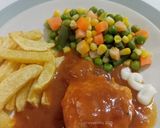 Foto langkah ke 6 dari resep Chicken Steak Ala Resto.