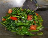 Foto langkah ke 5 dari resep 75. Tumis Kangkung Terasi Saos Tiram.