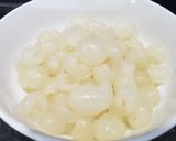 Hình bước làm 1 của món Trà nhãn tươi