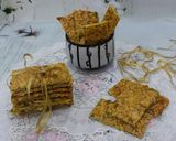 Hình bước làm 1 của món Bánh cracker hạt