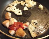 A picture of step 6 of Niigata-Style Bento - Lotus Root and Salmon with Kanzuri Ketchup.