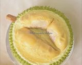 Gambar langkah 8 resipi Kek durian.