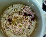 A picture of step 3 of Dum biryani.