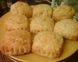 A picture of step 7 of Coconut & lemon scones.