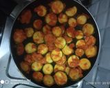 A picture of step 4 of Masala Zucchini.