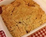 A picture of step 7 of Straight from a British Home! Easy Apple Crumble.