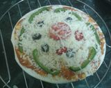 वेजिटेबल पिज़्ज़ा (Vegetable pizza recipe in Hindi) रेसिपी चरण 2 फोटो