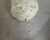A picture of step 2 of Bajre ki bottle gourd roti and dal.