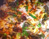 A picture of step 6 of Veg dum Biryani in Pressure Cooker.