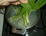 A picture of step 4 of Authentic Dan Dan Noodles.