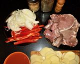 Foto del paso 1 de la receta: Cerdo a la cacerola