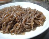 A picture of step 5 of Garlic Konnyaku.