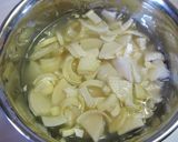 A picture of step 4 of Inari Sushi with Minced Meat and Bamboo Shoots.