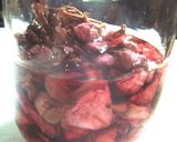 A picture of step 6 of Salt-Preserved Cherry Blossoms (in Plum Vinegar).