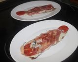Foto del paso 11 de la receta: Trucha con beicon, tomate y queso