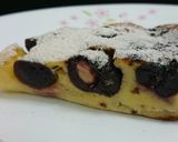 A picture of step 3 of Cherry Clafoutis Cake.
