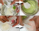 A picture of step 4 of Small bean jam pancakes (steamed buns).