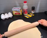 A picture of step 8 of Yemeni Honeycomb Bread.