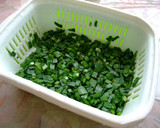A picture of step 1 of Chinese Chive and Egg Rice Bowl with Tons of Sauce.