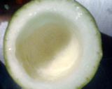 A picture of step 1 of Zucchini stuffed.