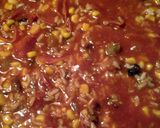 A picture of step 1 of leftovers in rice.