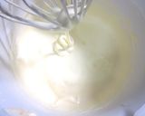 A picture of step 3 of Le Fraisier Style White Chocolate Cake.