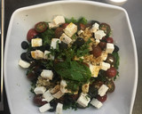 Foto del paso 5 de la receta: Ensalada de espinacas con bulgur al aroma de albahaca