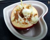 A picture of step 2 of Baked Apple With Egg.