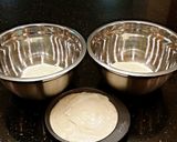 A picture of step 3 of White Butter Cake with Patriotic Stripes.
