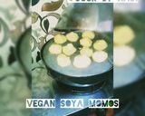 A picture of step 5 of Vegan cheesy momo.
