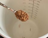 A picture of step 1 of Dalgona coffee.