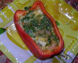 Foto del paso 5 de la receta: Morrón relleno a la parrilla