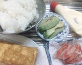 A picture of step 3 of Roll 'Em Up! California Rolls.