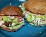 A picture of step 3 of Asian Burger.
