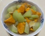 佛手瓜地瓜湯（電鍋料理）的食譜步驟5照片