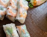 Gambar langkah 5 resipi Spring Roll Popia Vietnam.