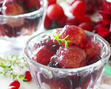 A picture of step 5 of Jiggly Kyoho Grape Jello That is Full of Grapes.