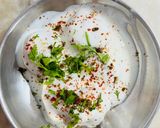 A picture of step 8 of Dahi Bhalle 🔥🔥.