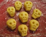 A picture of step 2 of 3D Skull Cookies for Halloween.