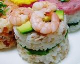 A picture of step 3 of Mini Sushi Cakes.