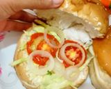 A picture of step 2 of Cheap&tasty leftover chicken Burgers!.
