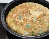 Foto del paso 6 de la receta Tortilla en verde: guisantes, judías verdes y pimiento