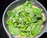 Hình bước làm 1 của món Canh rau muống nấu tôm khô
