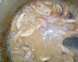 A picture of step 9 of Dambu shinkafa with veg.sauce.