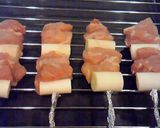 A picture of step 5 of Yakitori in the Oven.