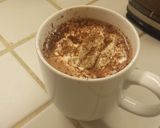 A picture of step 5 of Nutella Hot Chocolate.