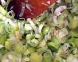 A picture of step 3 of Vickys Leek & Potato Soup with Pancetta GF DF EF SF NF.