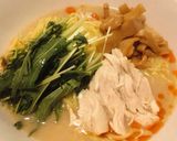 A picture of step 3 of Rich Chicken Baitang Ramen with Thick Soup.